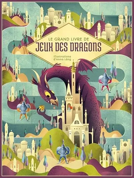 Couverture : Le grand livre de jeux des dragons