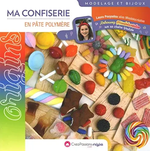 Couverture : Ma confiserie en pâte polymère