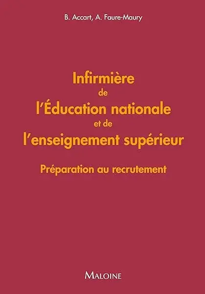 Couverture : Infirmière de l'Éducation nationale et de l'enseignement supérieur: Préparation au recrutement