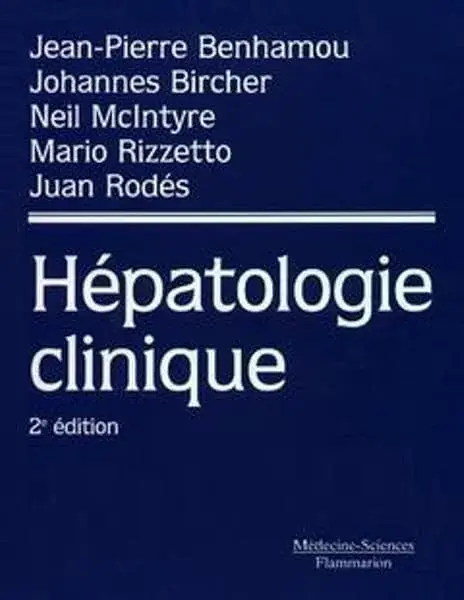 Couverture : Hépatologie clinique