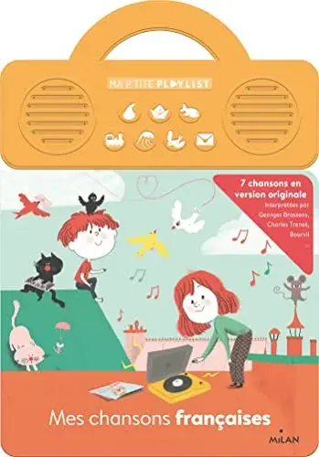 Couverture : Mes chansons françaises