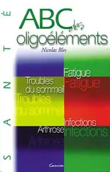 Couverture : ABC des oligoéléments