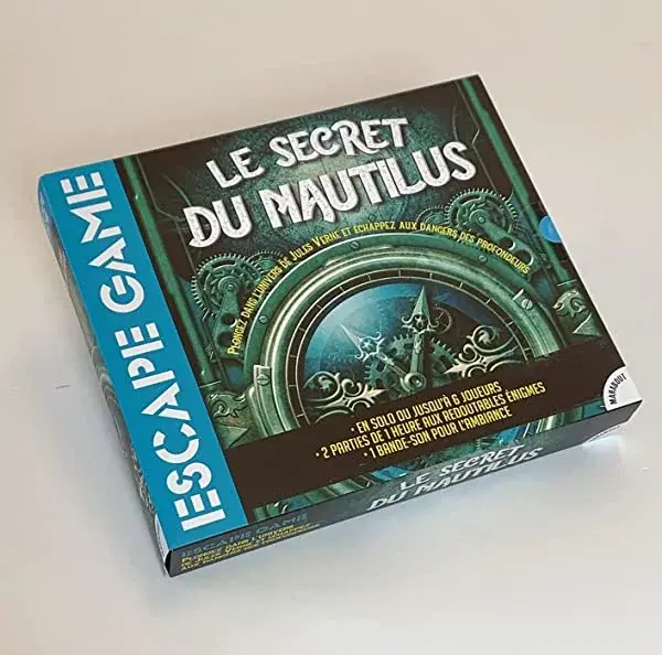 Couverture : Boîte Escape game: Le secret du Nautilus