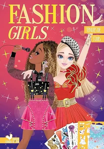 Couverture : Tenues de stars: pochette avec accessoires