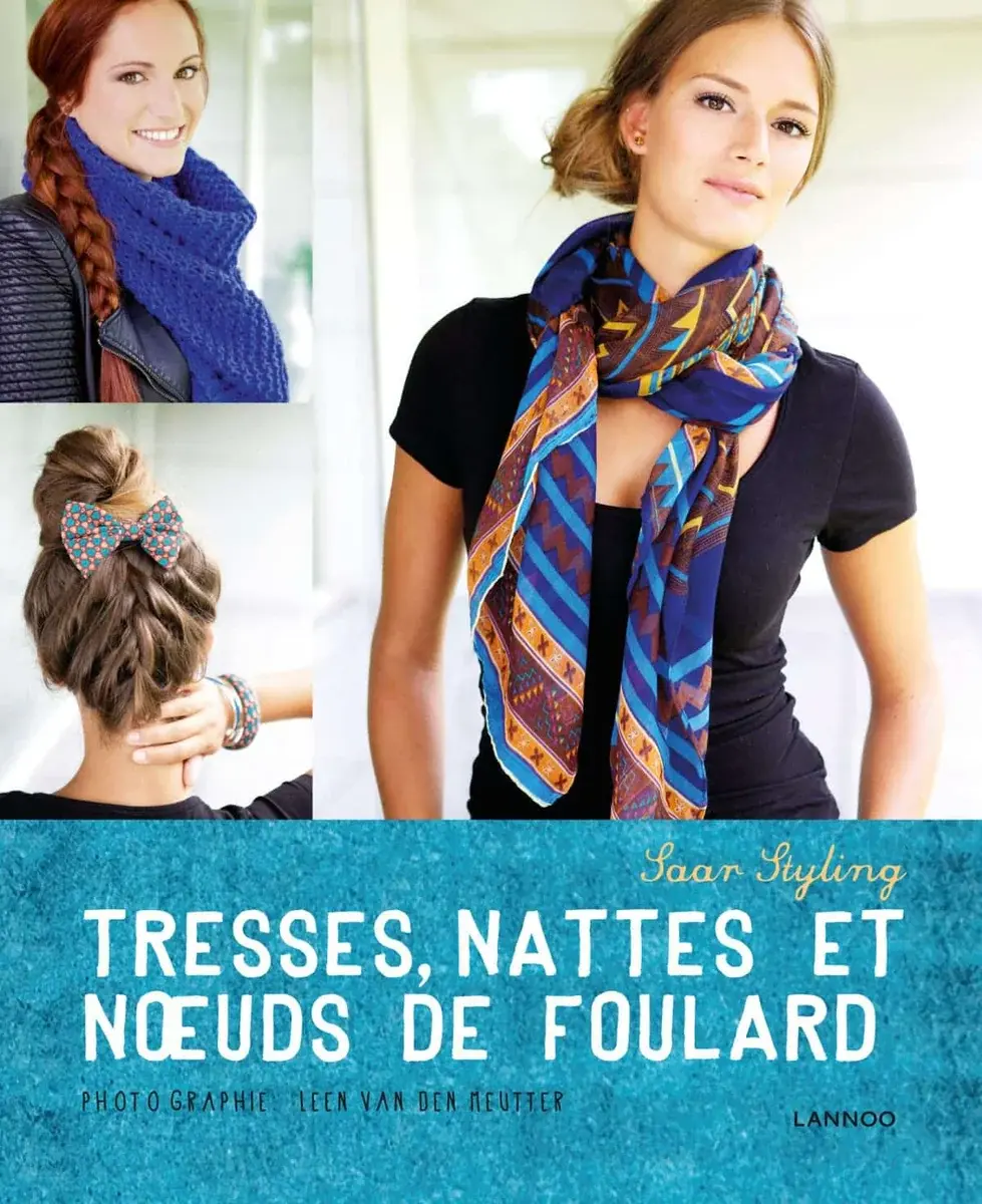 Couverture : Tresses, nattes et noeuds de foulard