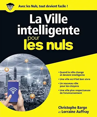 Couverture : La Ville intelligente pour les Nuls grand format