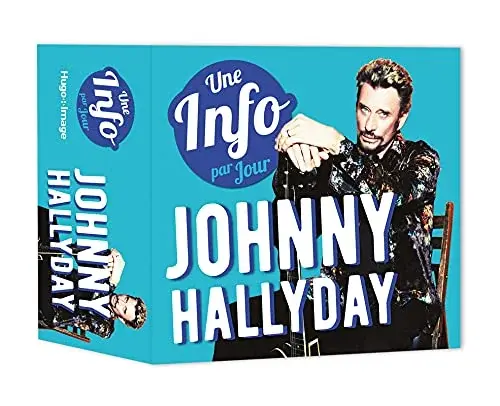 Couverture : Une info par jour Johnny Hallyday 2022
