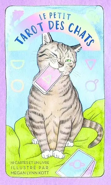 Couverture : Coffret Le Petit tarot des chats