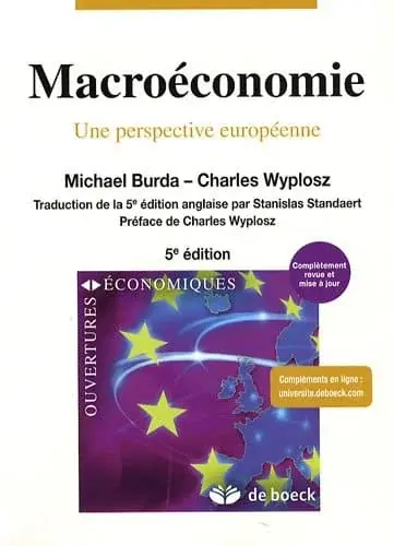 Couverture : Macroéconomie: A european text