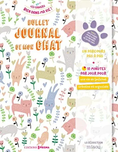 Couverture : Bullet journal de mon chat