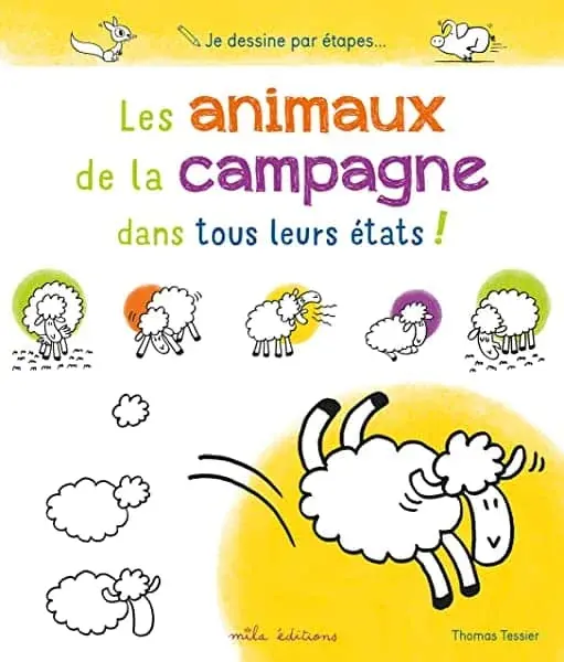 Couverture : Les animaux de la campagne dans tous leurs états !