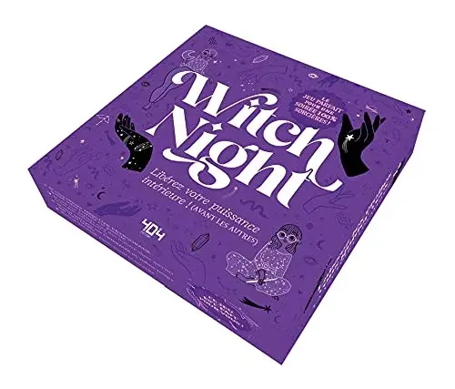 Couverture : Witch Night : Le jeu: Jeu de société de 2 à 6 joueurs: Jeu sorcières et astrologie