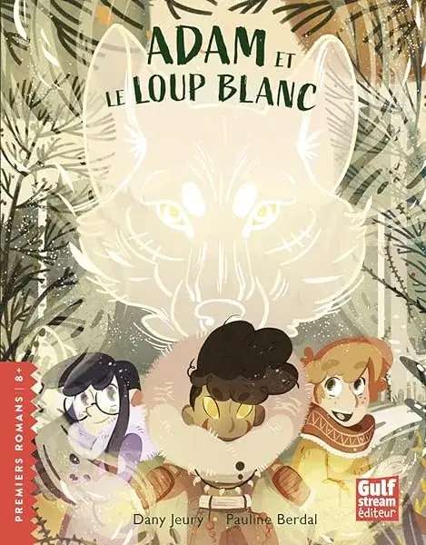 Couverture : Adam et le loup blanc