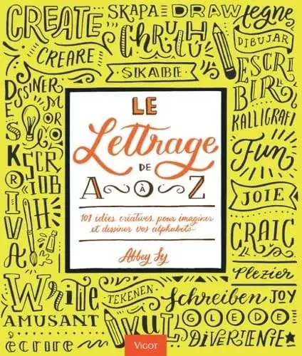 Couverture : Le lettrage de A à Z