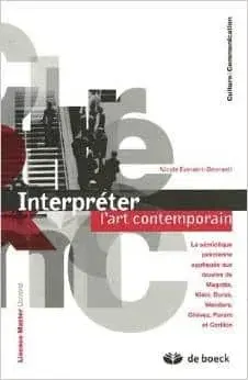 Couverture : Interpréter l’art contemporain: La sémiotique peircienne appliquée