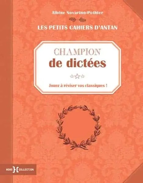Couverture : Champion de dictées