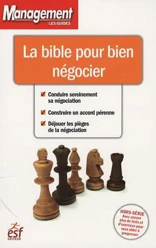 Couverture : La bible pour bien négocier