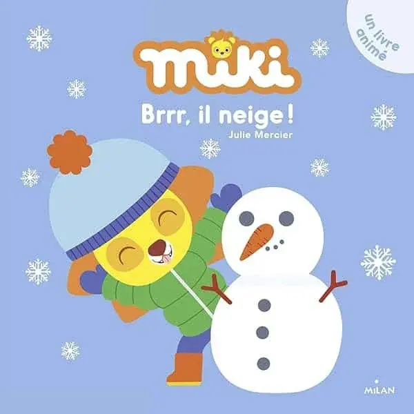 Couverture : Miki: Brrr, il neige !
