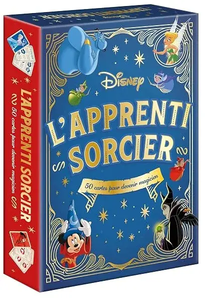 Couverture : DISNEY: Coffret de magie: L'Apprenti sorcier: 50 cartes pour devenir magicien
