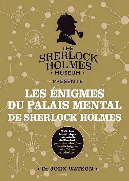 Couverture : Les énigmes du palais mental de Sherlock Holmes