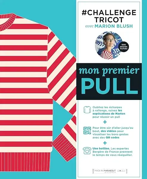 Couverture : Challenge Tricot : Mon premier pull