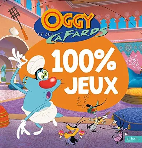 Couverture : Oggy et les cafards-100% jeux