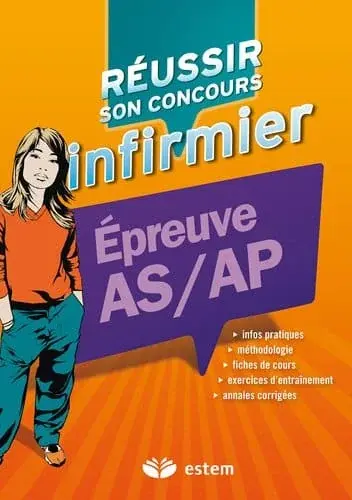 Couverture : Réussir son concours infirmier: Épreuve passerelle AS/AP