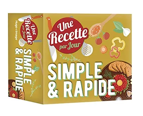 Couverture : Une recette simple & rapide par jour 2022