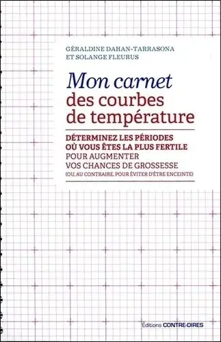 Couverture : Mon carnet des courbes de température