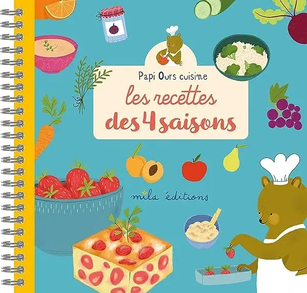 Couverture : Les recettes des 4 saisons