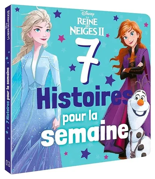 Couverture : LA REINE DES NEIGES: 7 Histoires pour la semaine: Disney