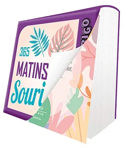 Couverture : Magnetic frigo 365 Matins sourires 2021