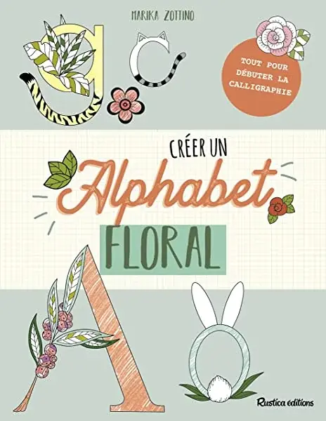 Couverture : Mon cahier de lettrage nature