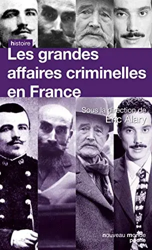 Couverture : Les grandes affaires criminelles en France
