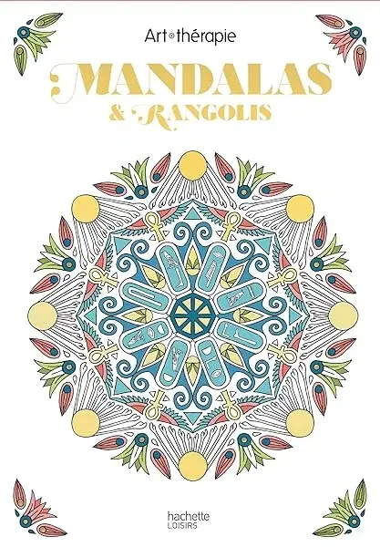 Couverture : Les Petits blocs d'Art-thérapie Mandalas et rangolis