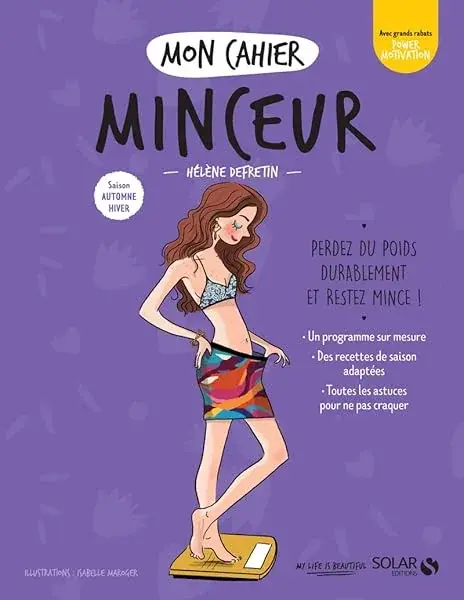 Couverture : Mon cahier Minceur automne-hiver