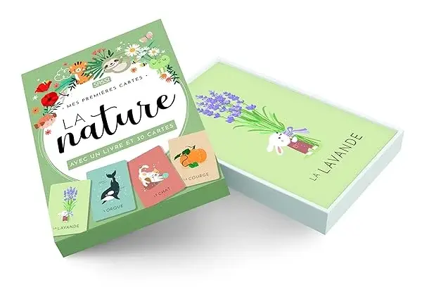 Couverture : La nature. Mes premières cartes
