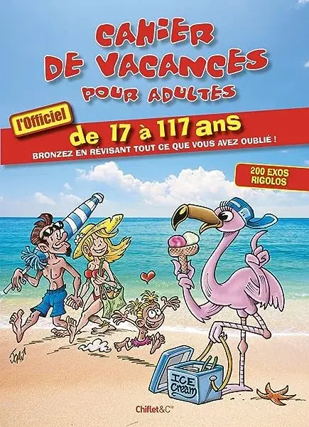 Couverture : Cahier de vacances pour adultes: L'officiel 2020