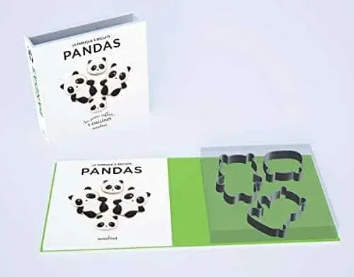 Couverture : La fabrique à biscuits Panda : Avec 3 emporte-pièces