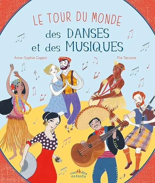 Couverture : Le tour du monde des danses et des musiques