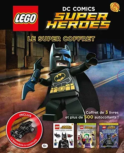 Couverture : LEGO DC COMICS:LE SUPER COFFRET (3 LIVRES)
