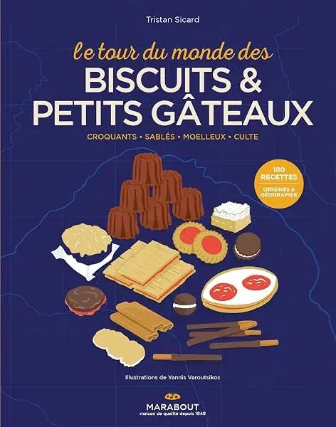 Couverture : Le tour du monde des biscuits et petits gâteaux