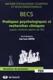 Couverture : BECS : Batterie d’évaluation cognitive et socio-émotionnelle