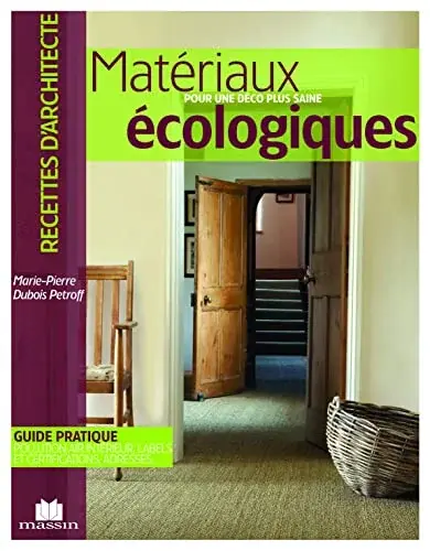 Couverture : Matériaux écologiques