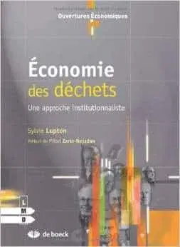 Couverture : Économie des déchets: Une approche institutionnaliste