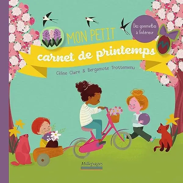 Couverture : Mon petit carnet de printemps