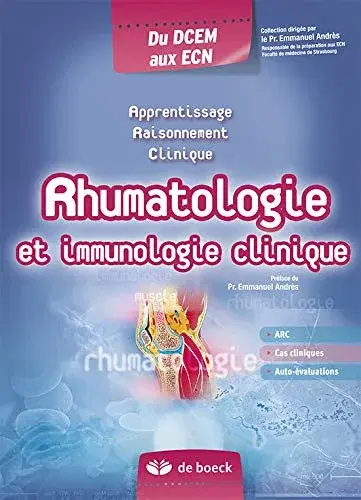 Couverture : Rhumatologie et immunologie clinique