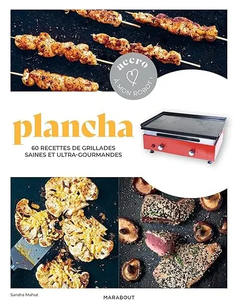 Couverture : Accro à mon robot: Plancha
