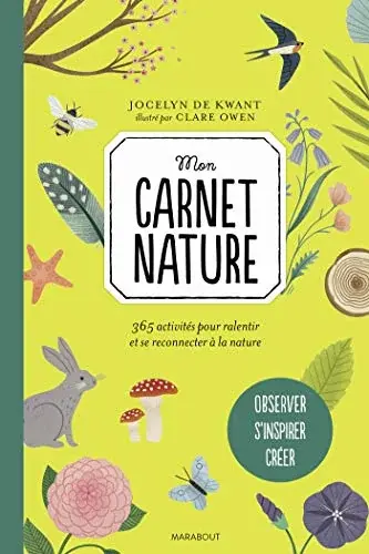 Couverture : Mon carnet flow spécial nature