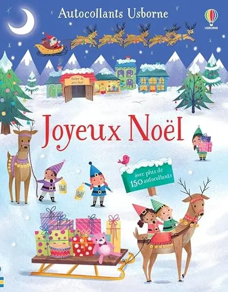 Couverture : Joyeux Noël: Premiers autocollants: Dès 3 ans